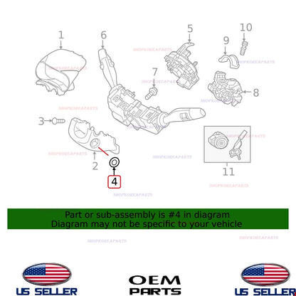 GENUINE OEM Steering Column Grommet 2007-2024 Hyundai *See List 84855-2H000
