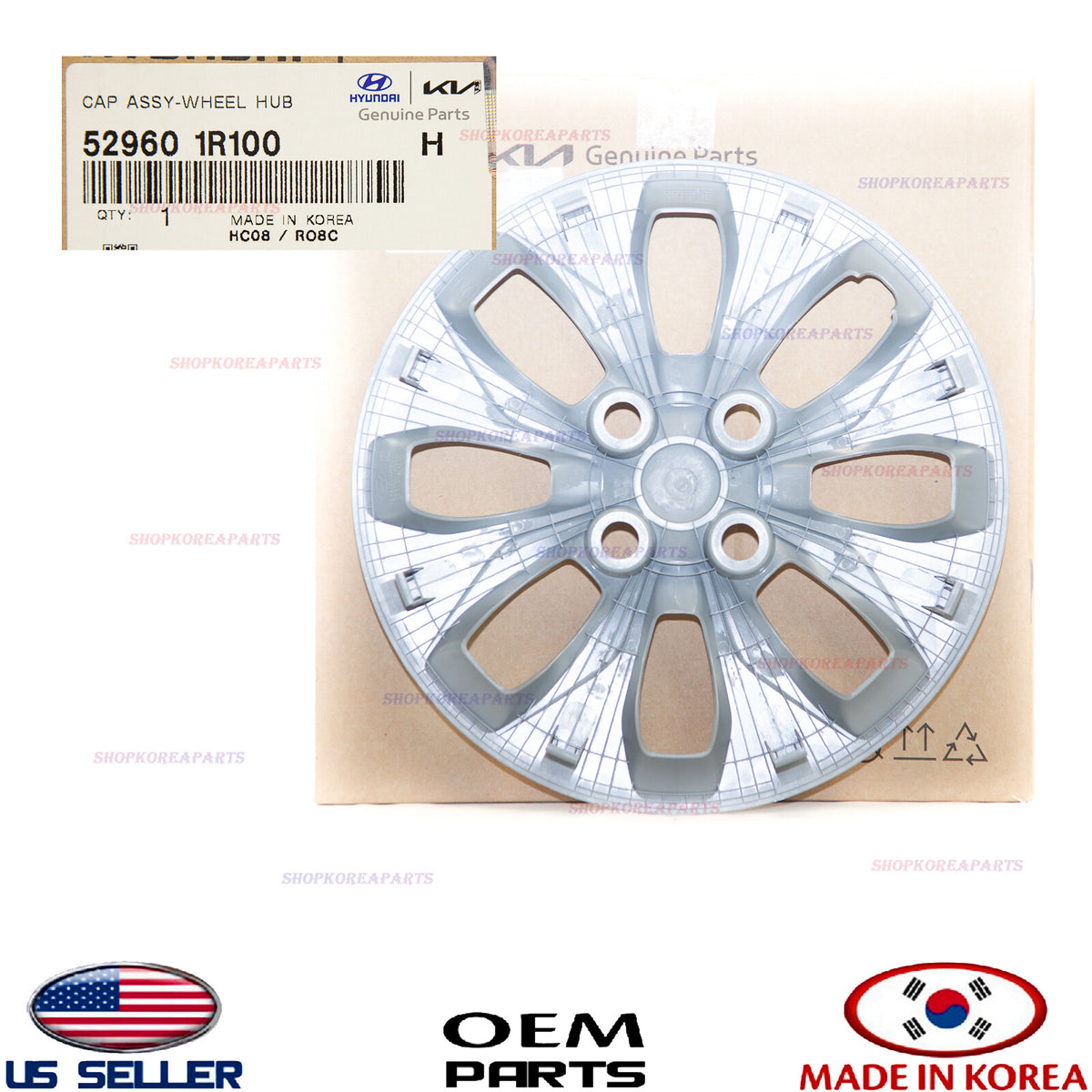 GENUINE 14" Hubcap Hub Cap Wheel Cover ⭐OEM⭐ HYUNDAI ACCENT 2015-2017 529601R100