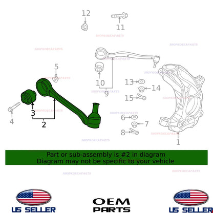 GENUINE Front Lower Control Arm RIGHT Passenger Side 2022-2026 Genesis GV70