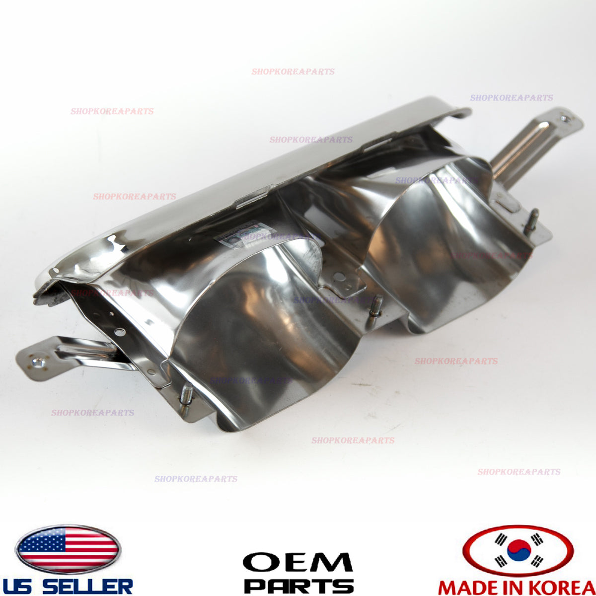 GENUINE Rear Bumper Exhaust Duct Shield Cover ⭐OEM⭐ Hyundai Veloster 2012-2017