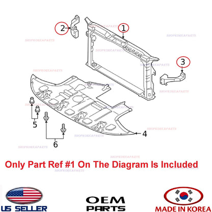 GENUINE Front Radiator Support ⭐OEM⭐ Hyundai Veloster 2019-2021