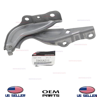 GENUINE Hood Hinge LEFT Driver Side 2018-2025 Mitsubishi Eclipse Cross 5905A211