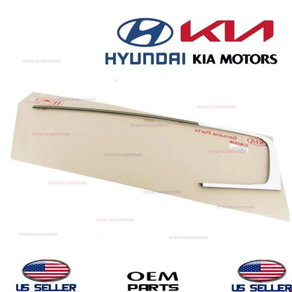 GENUINE Rear LEFT Driver Side Door Molding Chrome 2017-2022 Kia Sportage