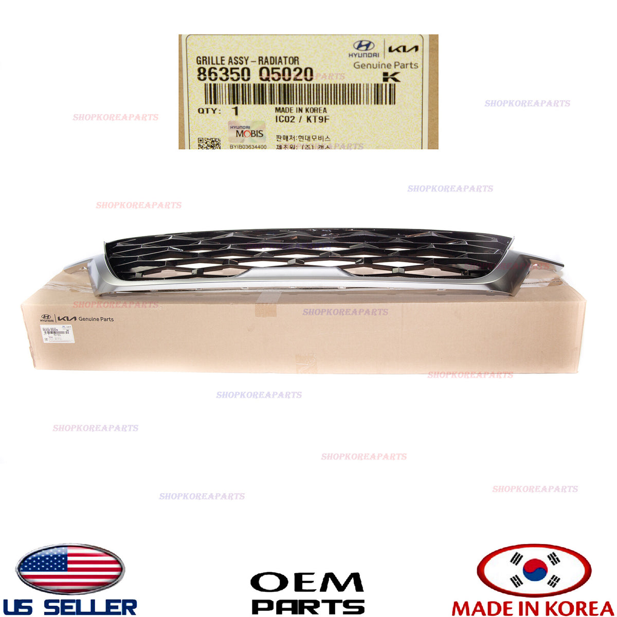 GENUINE Front Bumper Radiator Grille ⭐OEM⭐ Kia Seltos 2021-2023 86350-Q5020