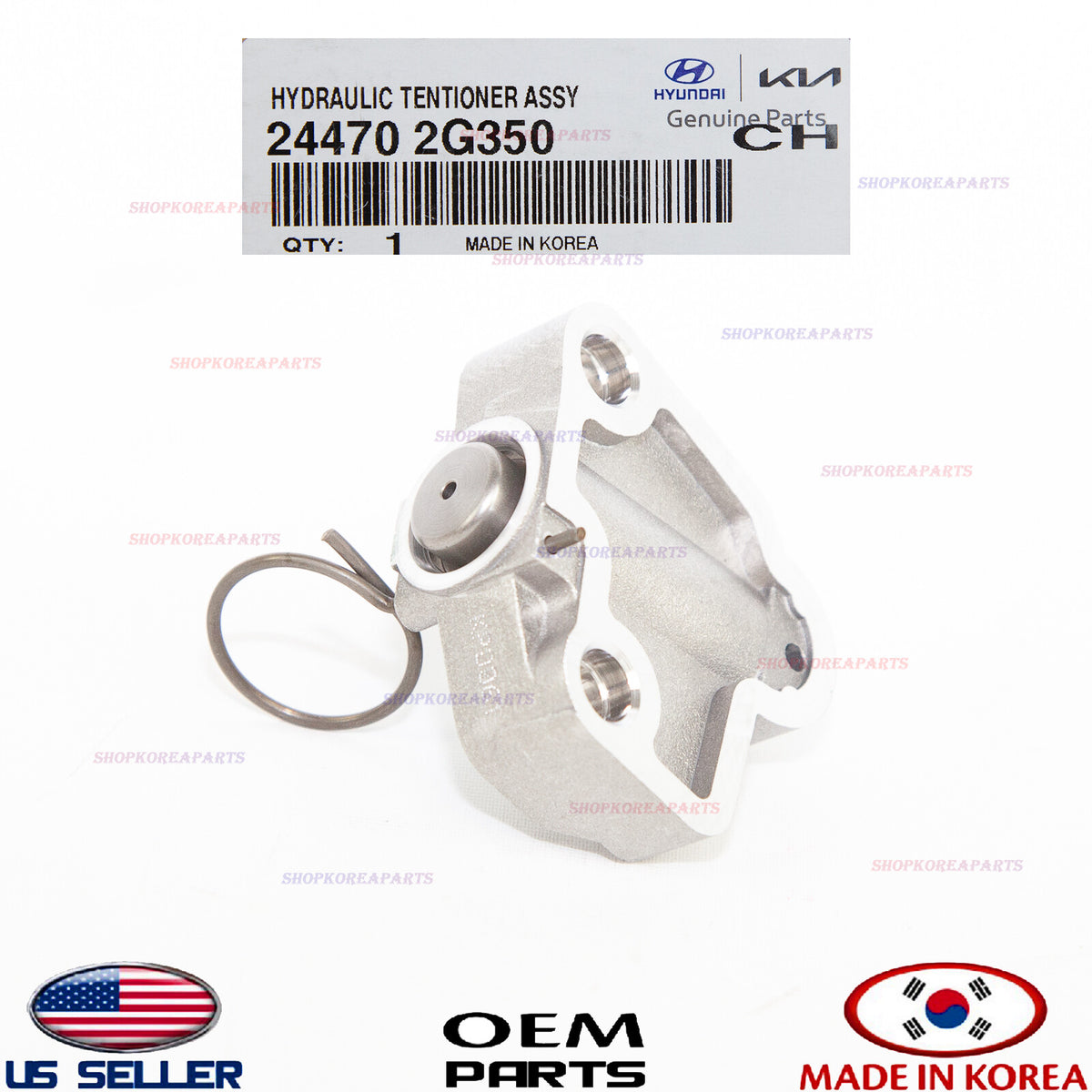 Engine Oil Pump Chain Hydraulic Tensioner ⭐OEM⭐ HYUNDAI KIA *See compatibility