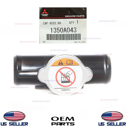 GENUINE Radiator Coolant Filler Neck with Cap OEM Mitsubishi 2.0L 2.4L 2008-2019