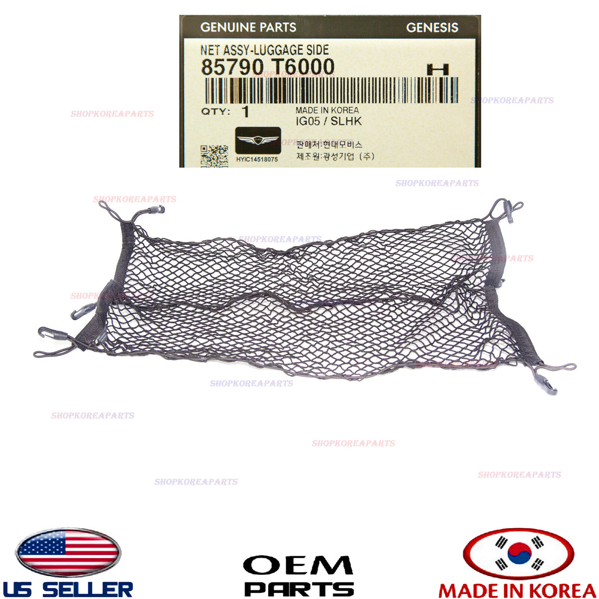 GENUINE Black Luggage Net ⭐OEM⭐ Genesis GV70 GV80 2021-2025 85790-T6000