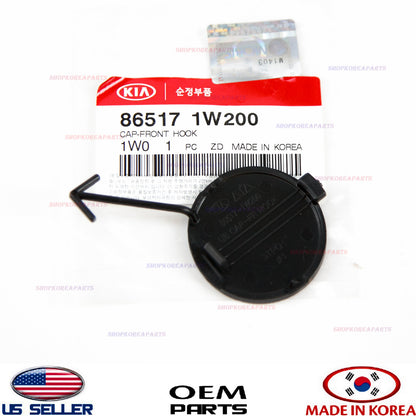 GENUINE Front Bumper Tow Eye Hook Cap Cover OEM Kia Rio HATCHBACK ONLY 2012-2015