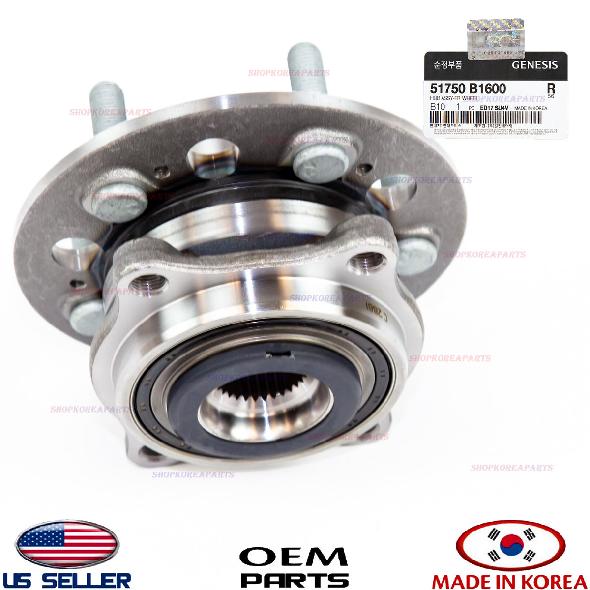 ✅GENUINE✅ Wheel Hub & Bearing Front OEM Genesis G80 G90 2018-2020 4WD/AWD Only