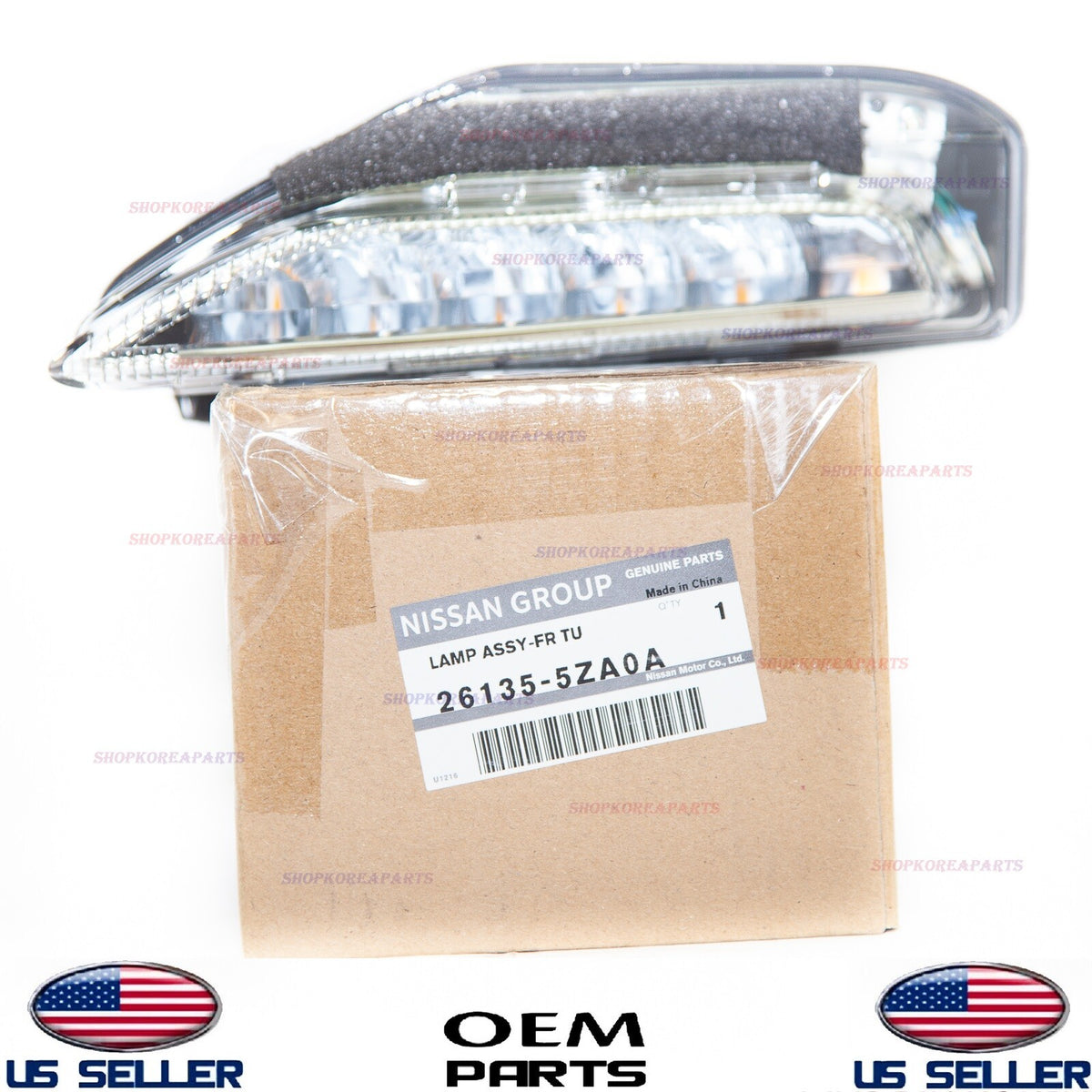 GENUINE Lamp Turn Signal Front Left Driver Side ⭐OEM⭐ INFINITI QX80 2015-2017