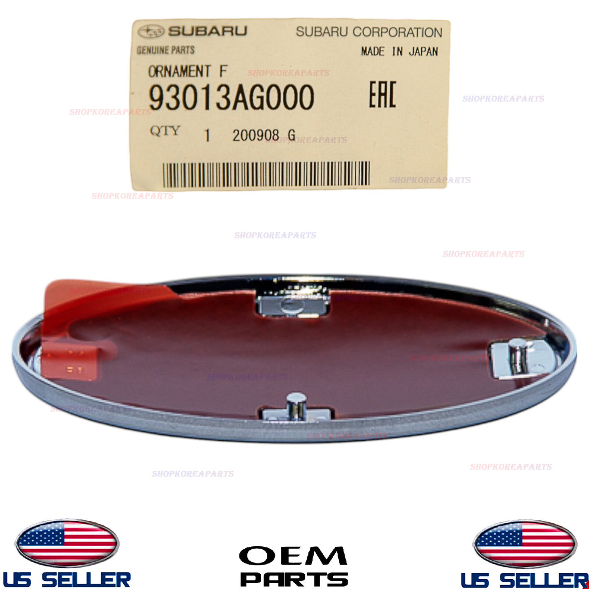✅GENUINE✅ Front Radiator Grille Emblem Logo ⭐OEM⭐ Subaru Legacy Outback 2005