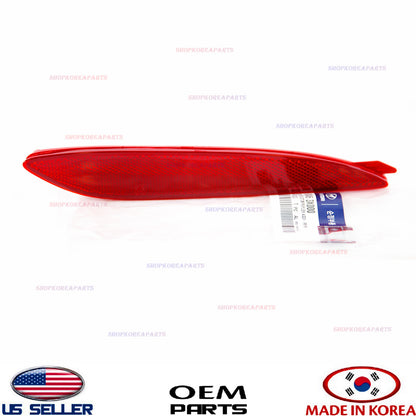GENUINE OEM Bumper Reflector Rear RIGHT Passenger Side 2011-2013 Hyundai Elantra