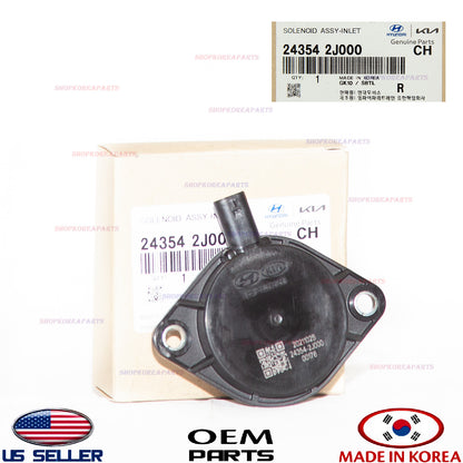 GENUINE Engine Variable Valve Timing Solenoid 2020-2026 HYUNDAI 2.0L *See List