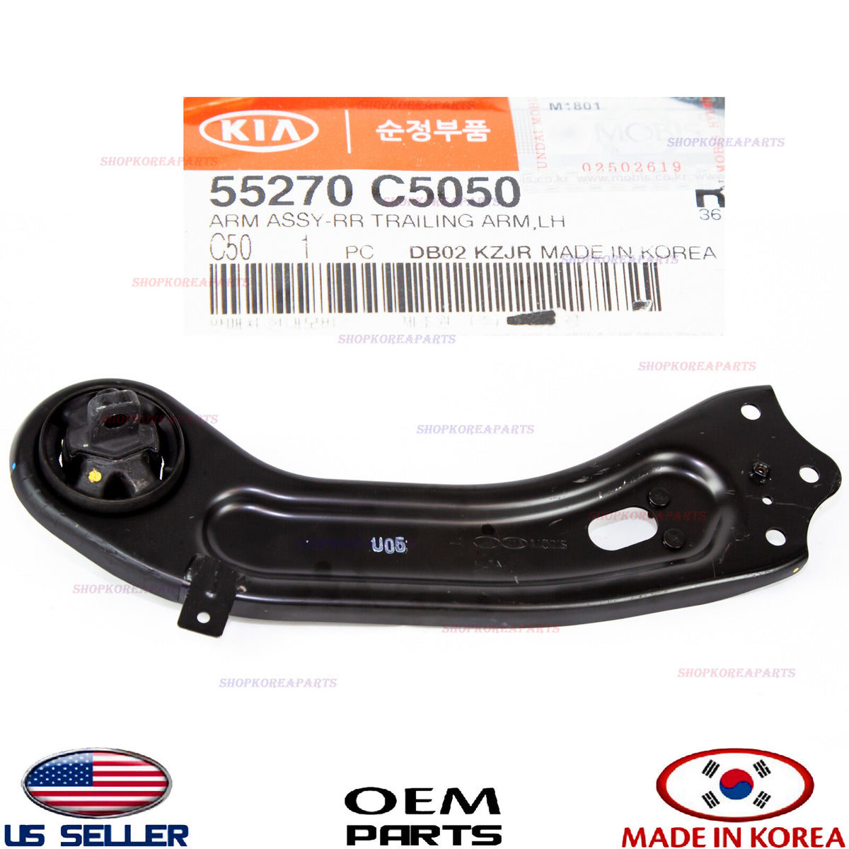 GENUINE Rear-Trailing Control Arm LEFT Driver Side OEM KIA SORENTO 2016-2020