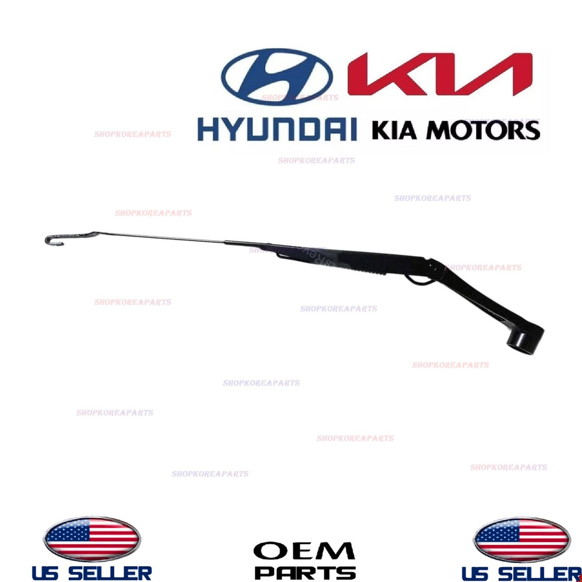 GENUINE Wiper Arm Windshield LEFT Driver Side 2021-2025 Hyundai Elantra