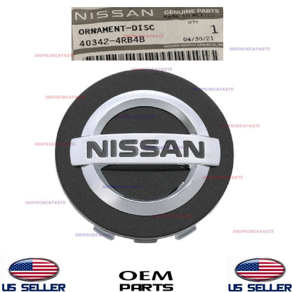 GENUINE Wheel Center Hub Cap Ornament ⭐OEM⭐ Maxima 2016-18 Versa 2017-2019