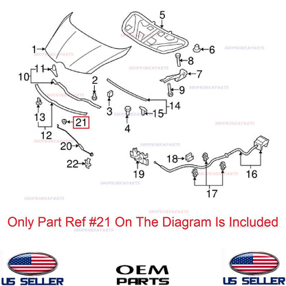 GENUINE Bonnet Stay Support Rod Grommet OEM Mazda CX-7 2007-2012 CX-9 2007-2015