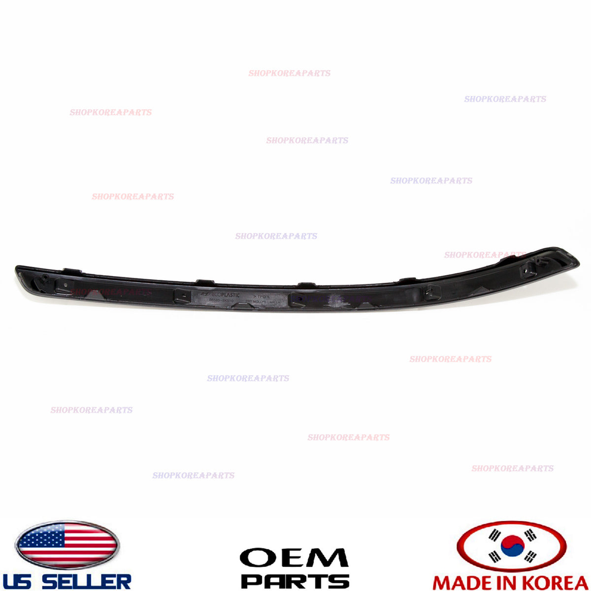 Outer Bumper Trim Molding LEFT FRONT OEM HYUNDAI SONATA 2009-2010 865853K710