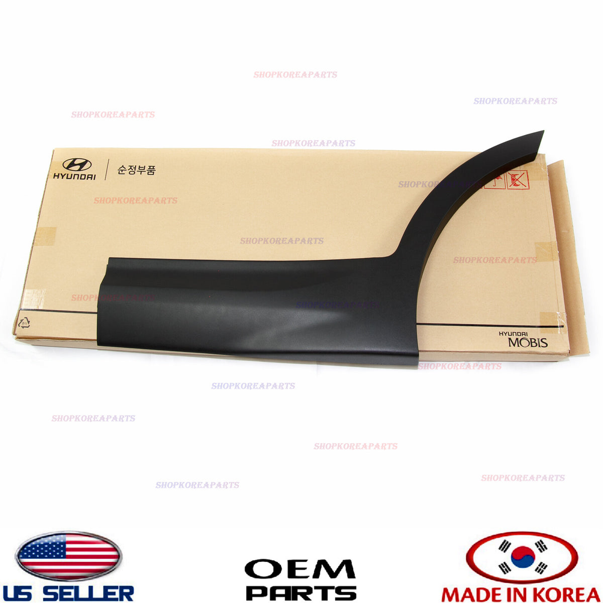 GENUINE Rear Door Lower Molding Left Driver Side ⭐OEM⭐ Santa Fe Sport 2013-2018