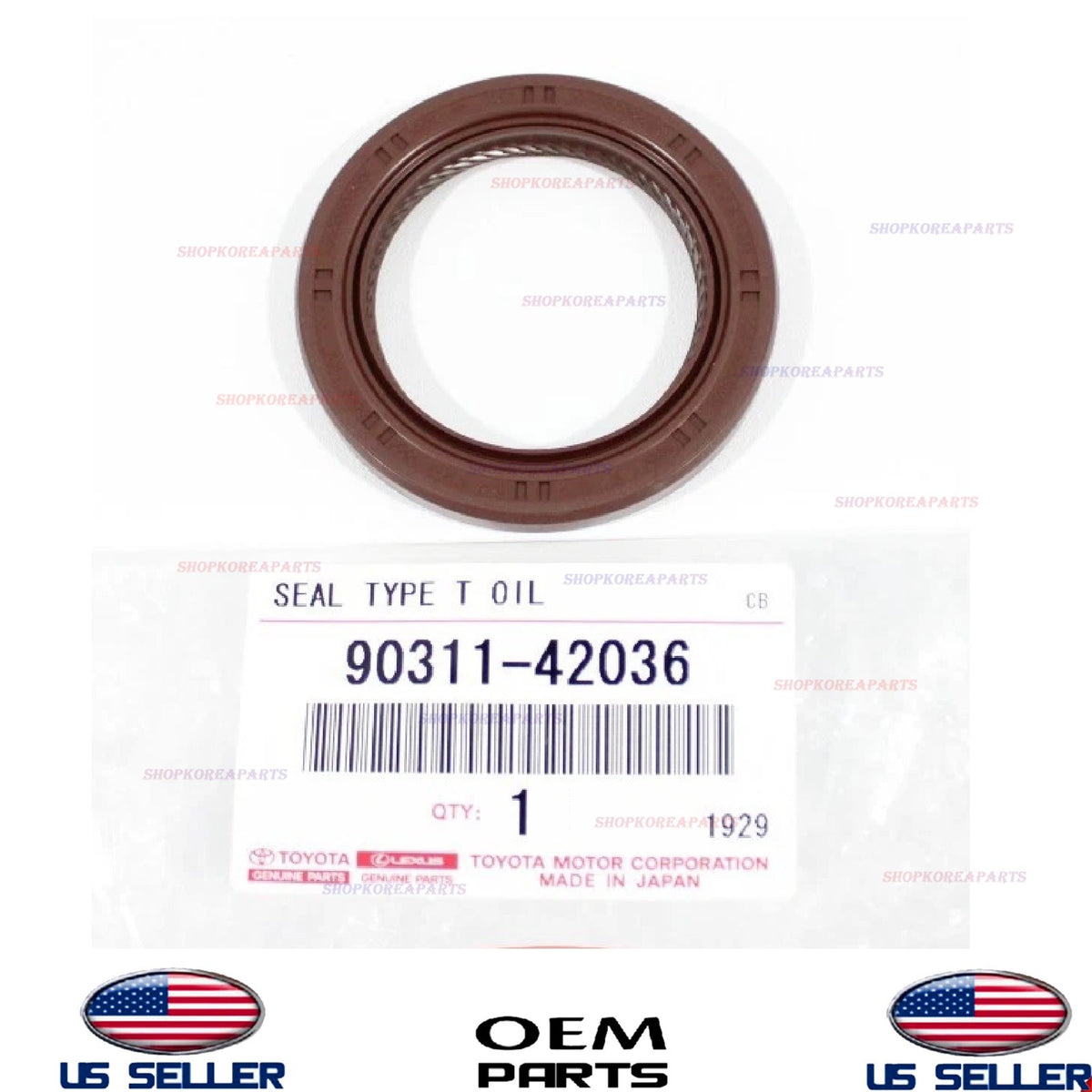 GENUINE OEM Engine Crankshaft Seal 1984-2022 Toyota Lexus 90311-42036