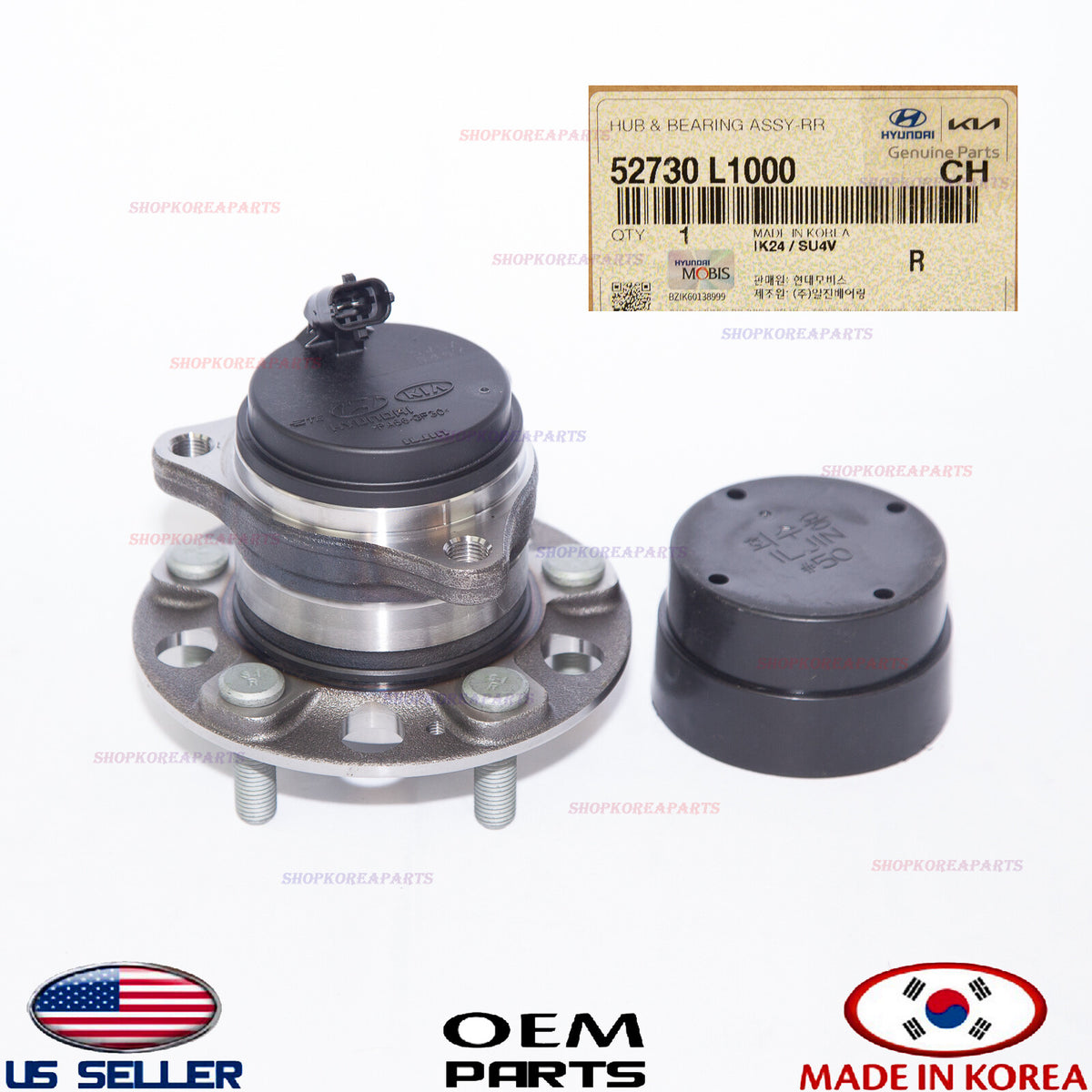 GENUINE REAR Wheel Hub & Bearing ⭐OEM⭐ HYUNDAI KIA *See compatibility 52730L1000