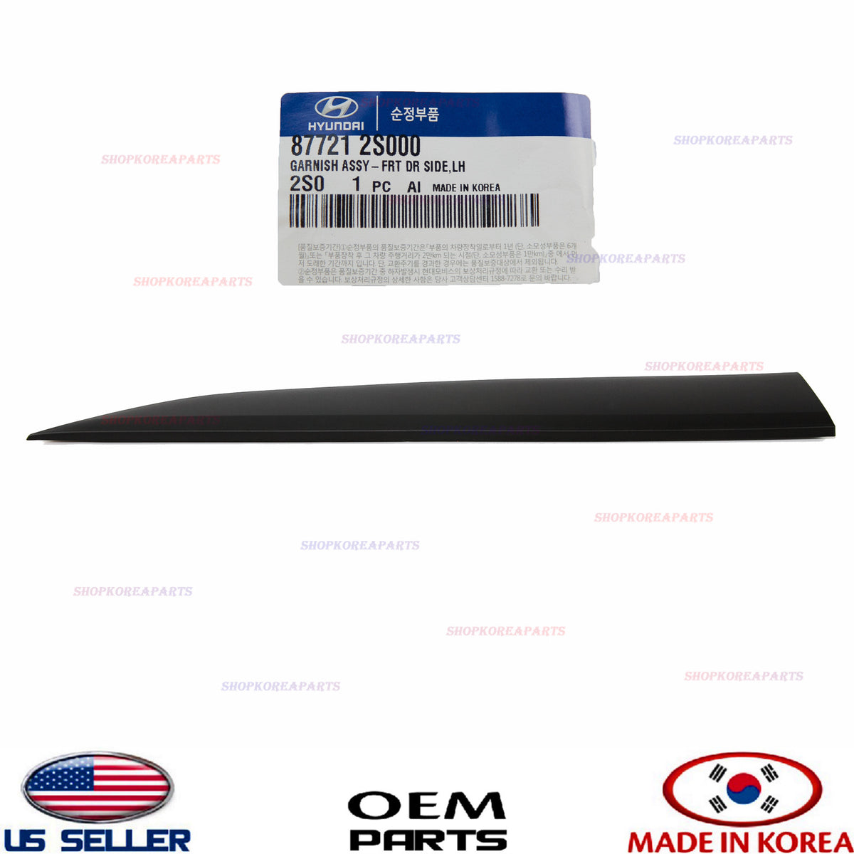 GENUINE Front Door Body Side Molding LEFT Driver Side OEM Hyundai Tucson 2010-15