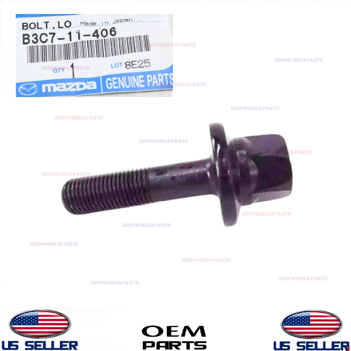 GENUINE Crankshaft Pulley Bolt ⭐OEM⭐ Mazda Miata 1.6 1991-1993