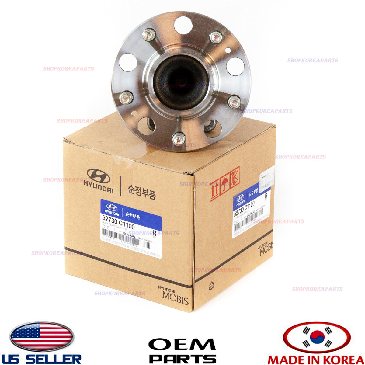 GENUINE OEM Rear Wheel Hub & Bearing 2WD Tucson Sportage Sonata Optima