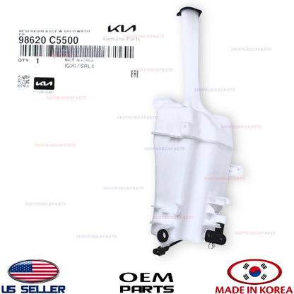✅GENUINE✅ Windshield Washer Reservoir Tank With Sensor OEM 2016-2020 Kia Sorento