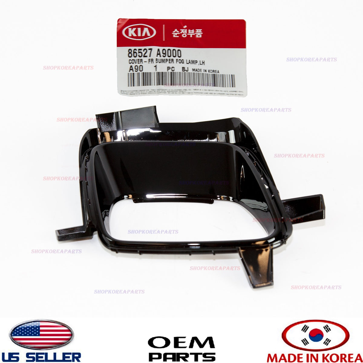 GENUINE Fog Light Cover Bezel LEFT Driver Side Kia Sedona 2015-2018