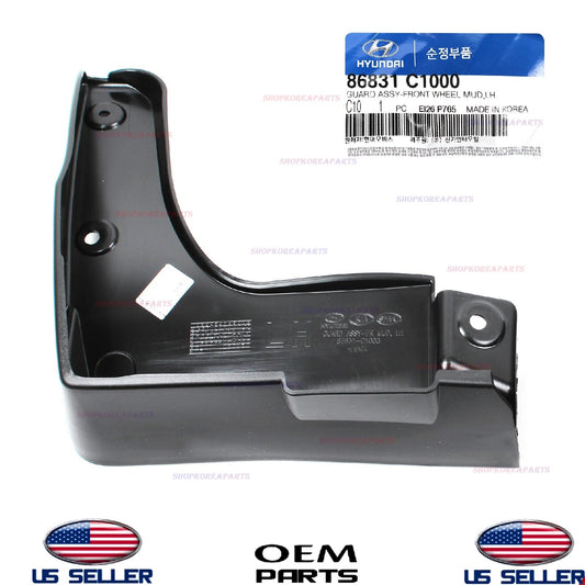 1pcs GENUINE Mud Guard Flaps Splash Shield Front LEFT Driver 2015-2017 Sonata