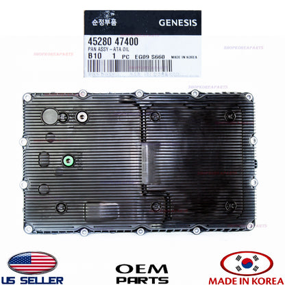 GENUINE Automatic Transaxle Oil Pan OEM Kia K900 Stinger 18-23 Genesis G70 19-24
