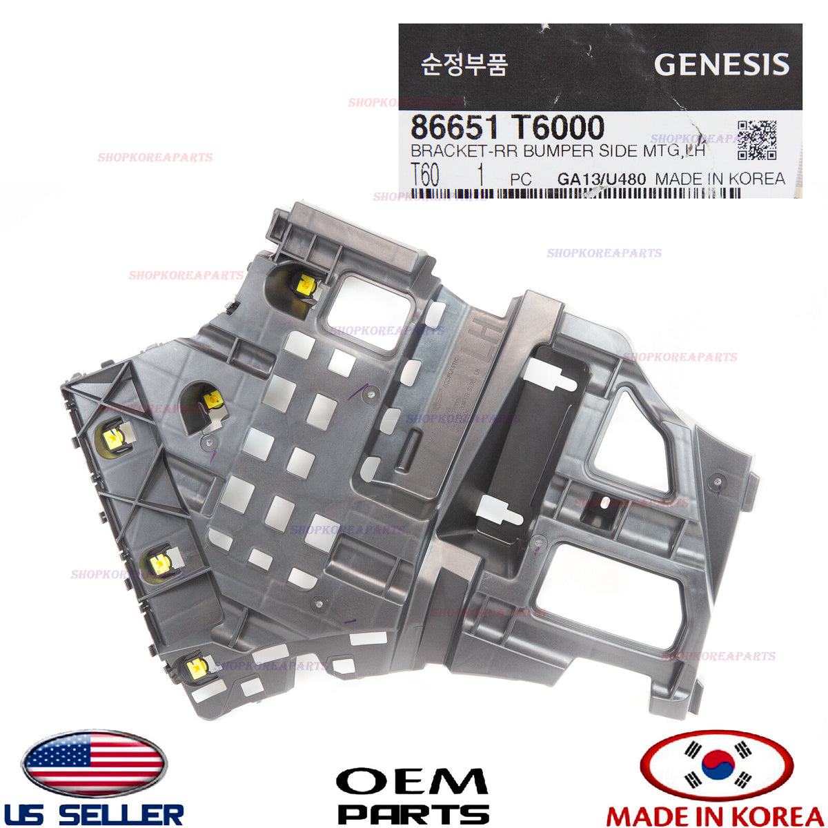 GENUINE Rear Bumper Mounting Bracket LEFT Driver Side⭐ GENESIS GV80 2021-2024