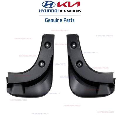 FITS: 11 - 13 KIA OPTIMA EX LX REAR SPLASH GUARD MUD FLAP SET PAIR  OEM NEW