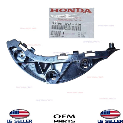 GENUINE Front Bumper Bracket LEFT Driver Side 2006-2011 Honda Civic 2DR coupe