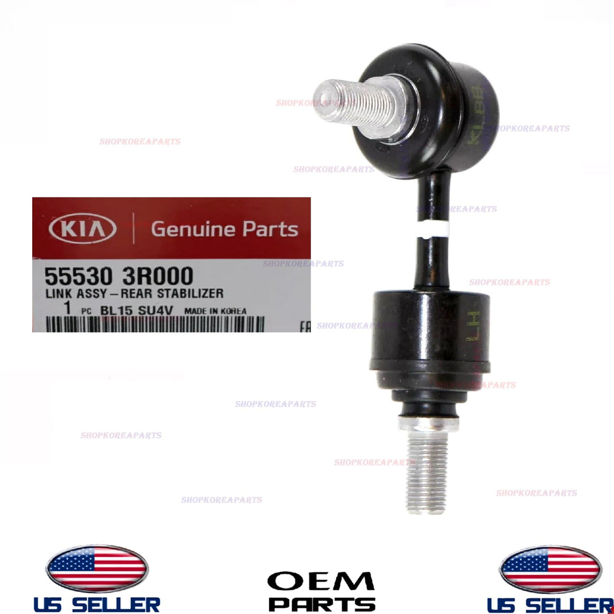 GENUINE OEM Rear Stabilizer Link Bar LEFT Driver Side 2011-2014 Sonata Optima
