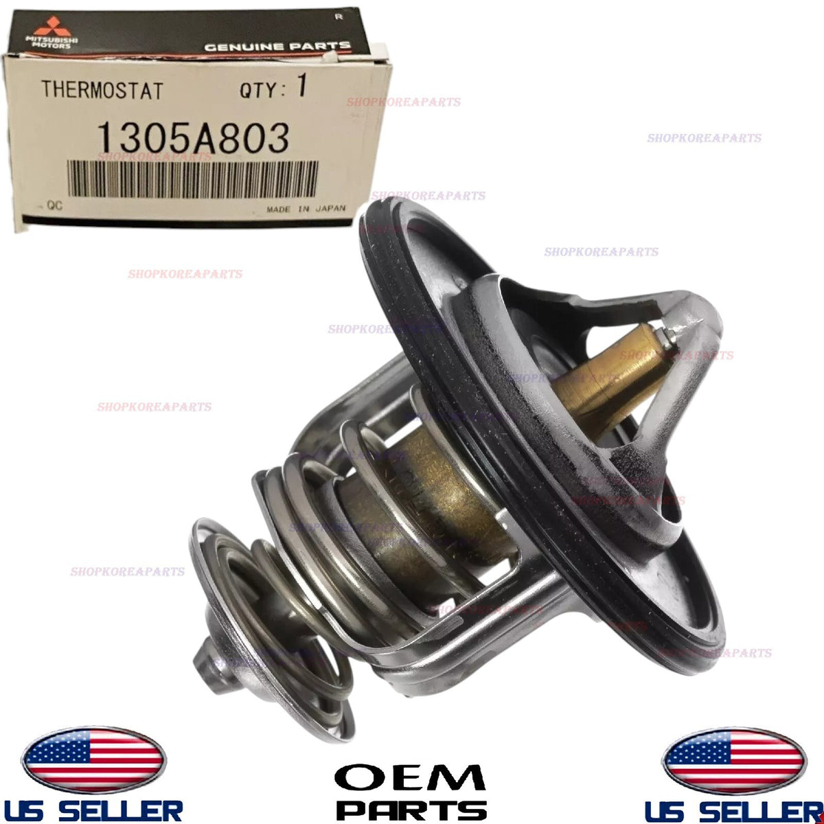 GENUINE OEM Engine Coolant Thermostat Mitsubishi Lancer Outlander 2008-2026