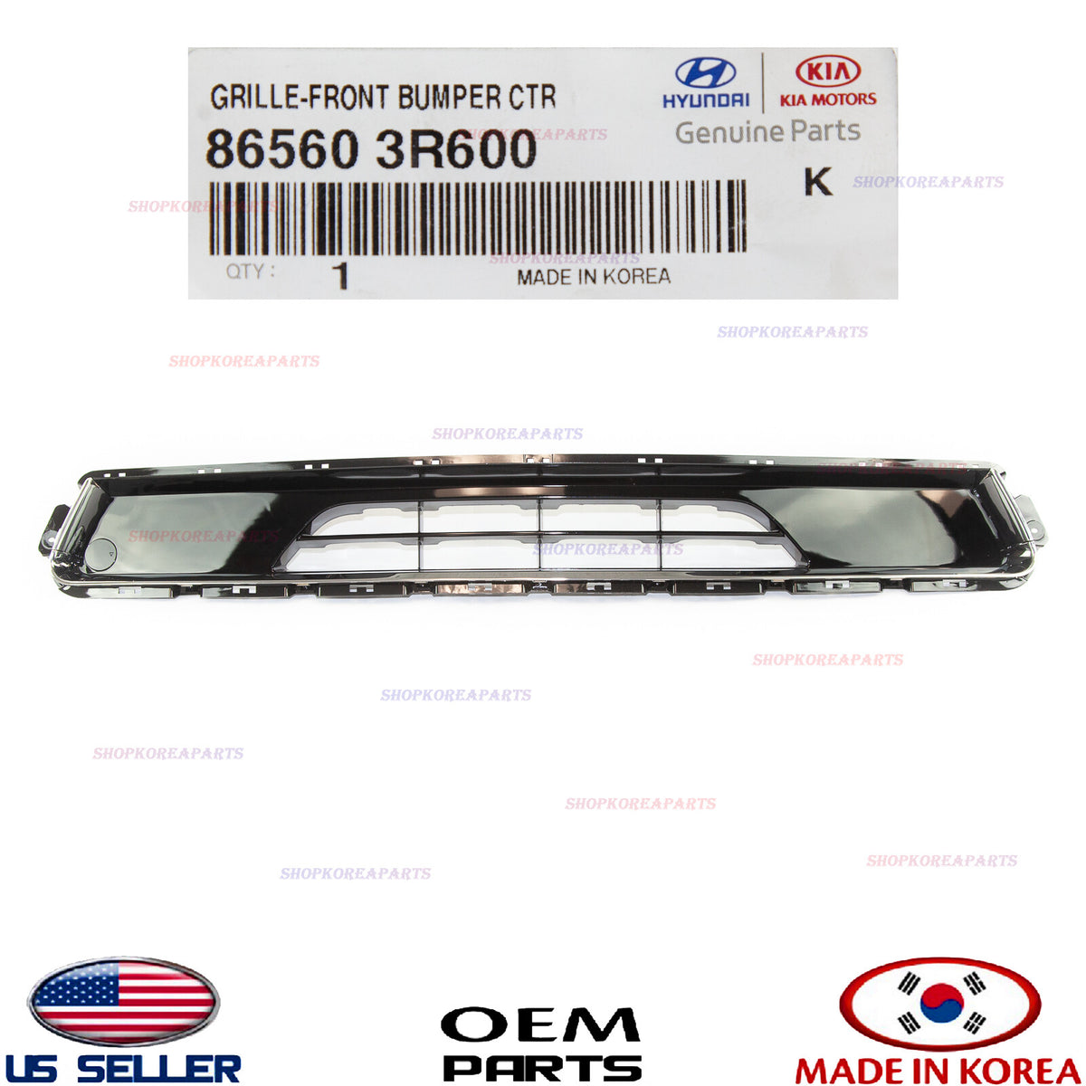 GENUINE Grille Front Bumper Center Lower ⭐OEM⭐ KIA CADENZA 2014-2016 865603R600