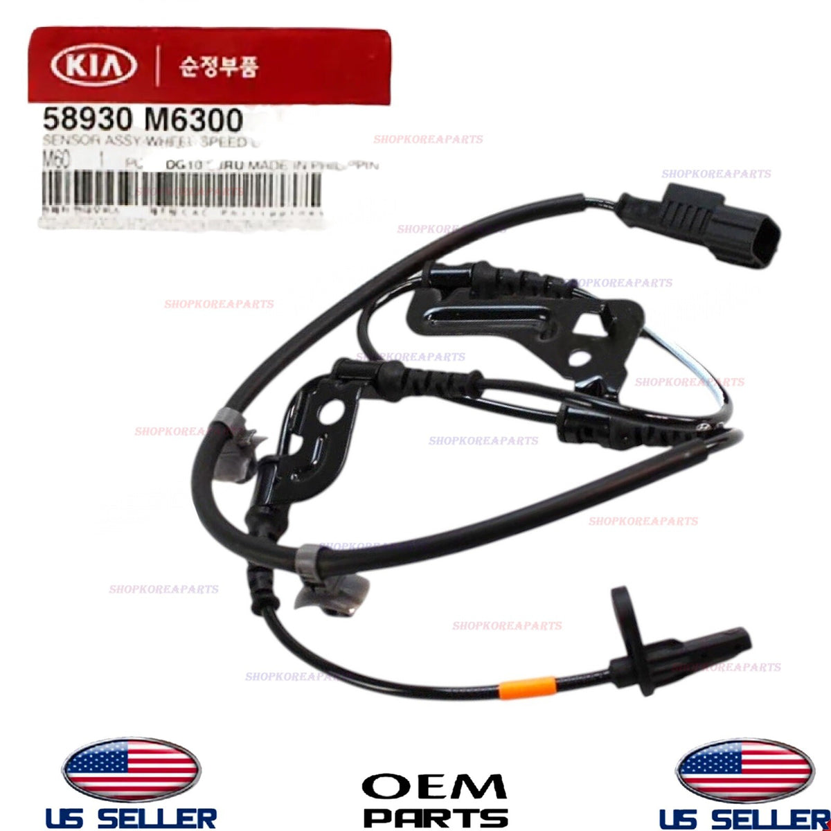 GENUINE OEM ABS Wheel Speed Sensor Front LEFT Driver Side 2019-2024 Kia Forte