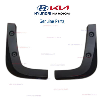 FITS: 14 - 16 KIA SOUL REAR SPLASH GUARD MUD FLAP SET OEM NEW