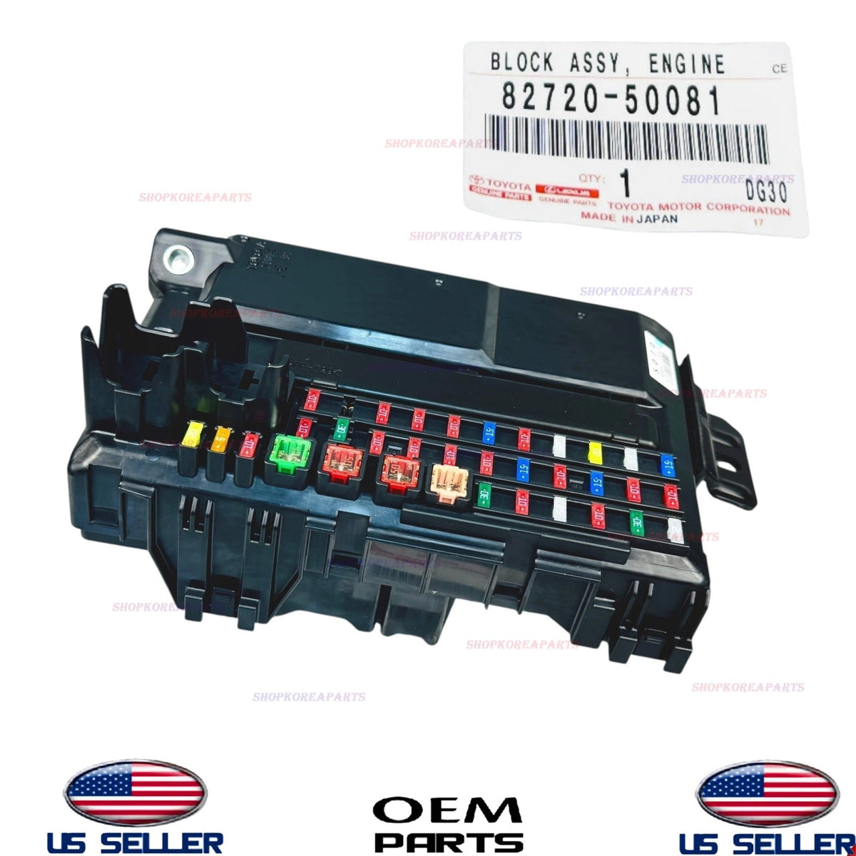 GENUINE Fuse Relay Engine Room Junction Block 2007-2017 Lexus LS460 LS600hL