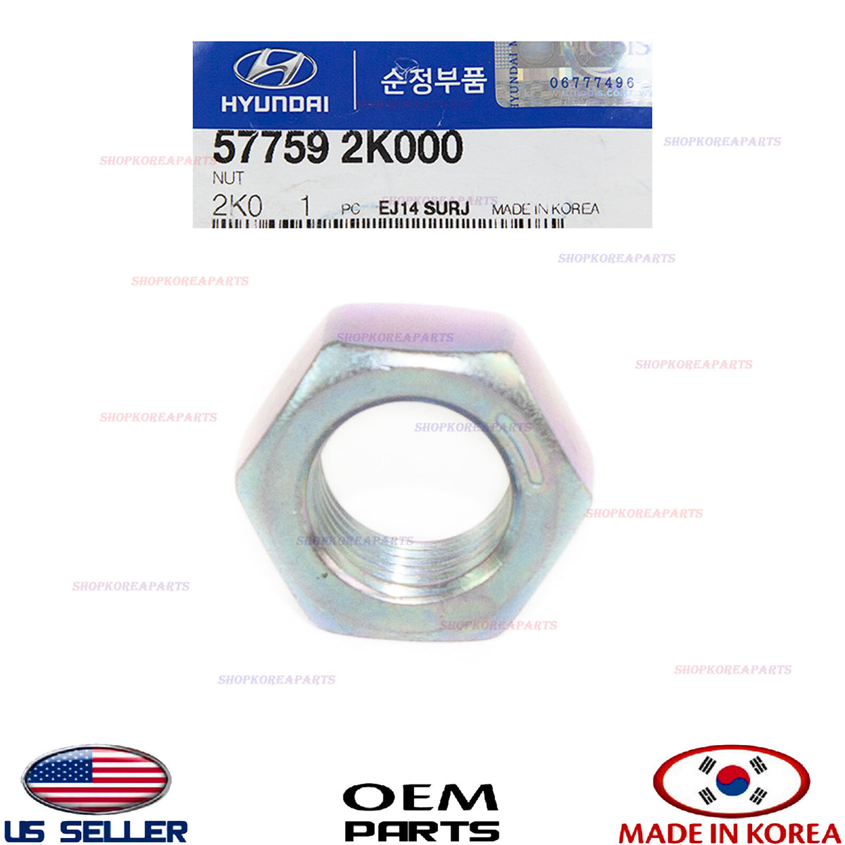 GENUINE Inner Tie Rod Adjust Nut ⭐OEM⭐ HYUNDAI KIA *See compatibility 577592K000