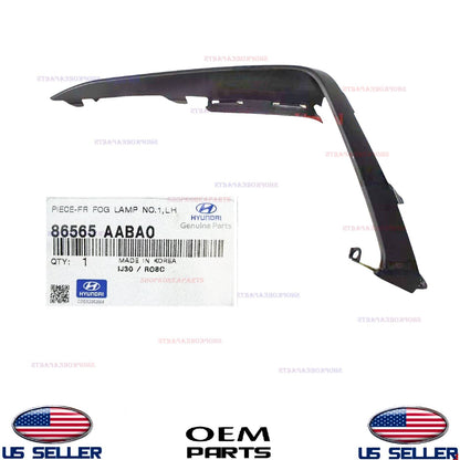 GENUINE OEM Front Bumper LEFT Driver Side Fog Lamp Molding 2024-2025 Elantra