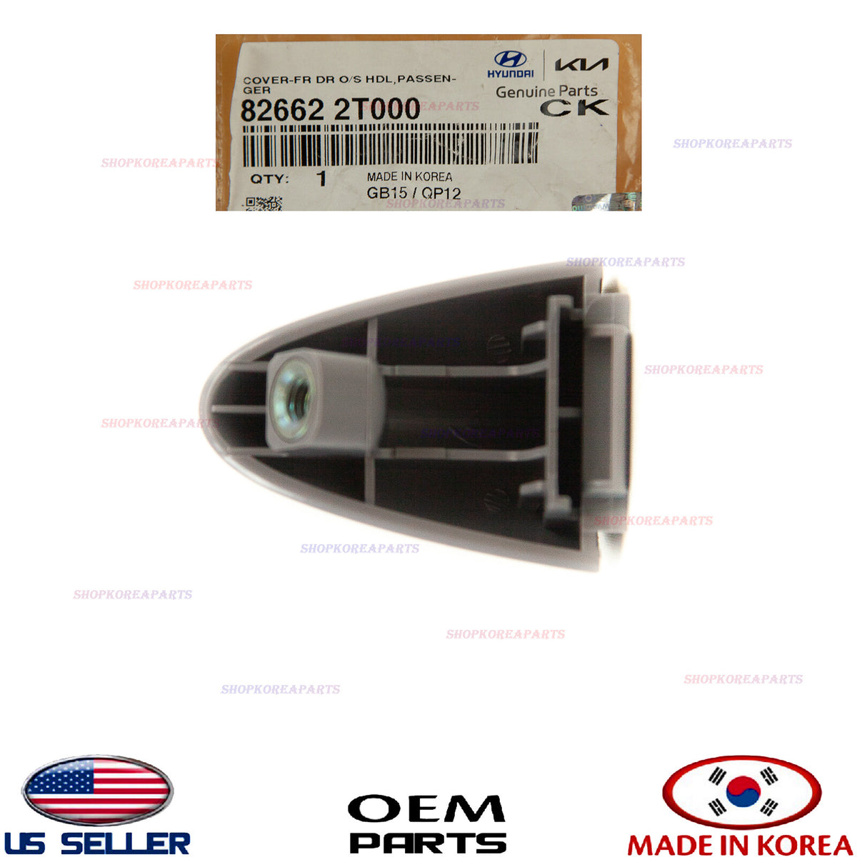 GENUINE Cap Cover Handle Front Door Outside Passenger Side Unpainte OPTIMA 11-15