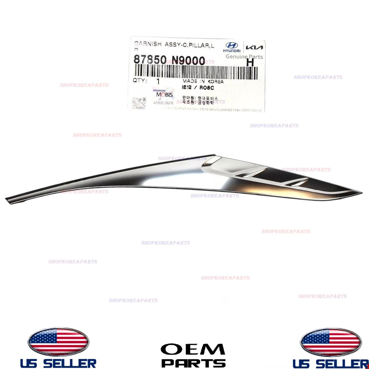 GENUINE OEM Rear Quarter LEFT Driver Side Panel Garnish Molding 2022-2025 Tucson