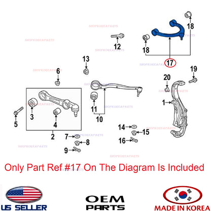 GENUINE Front Suspension Upper Arm RIGHT Passenger Side OEM GENESIS GV80 2021-26