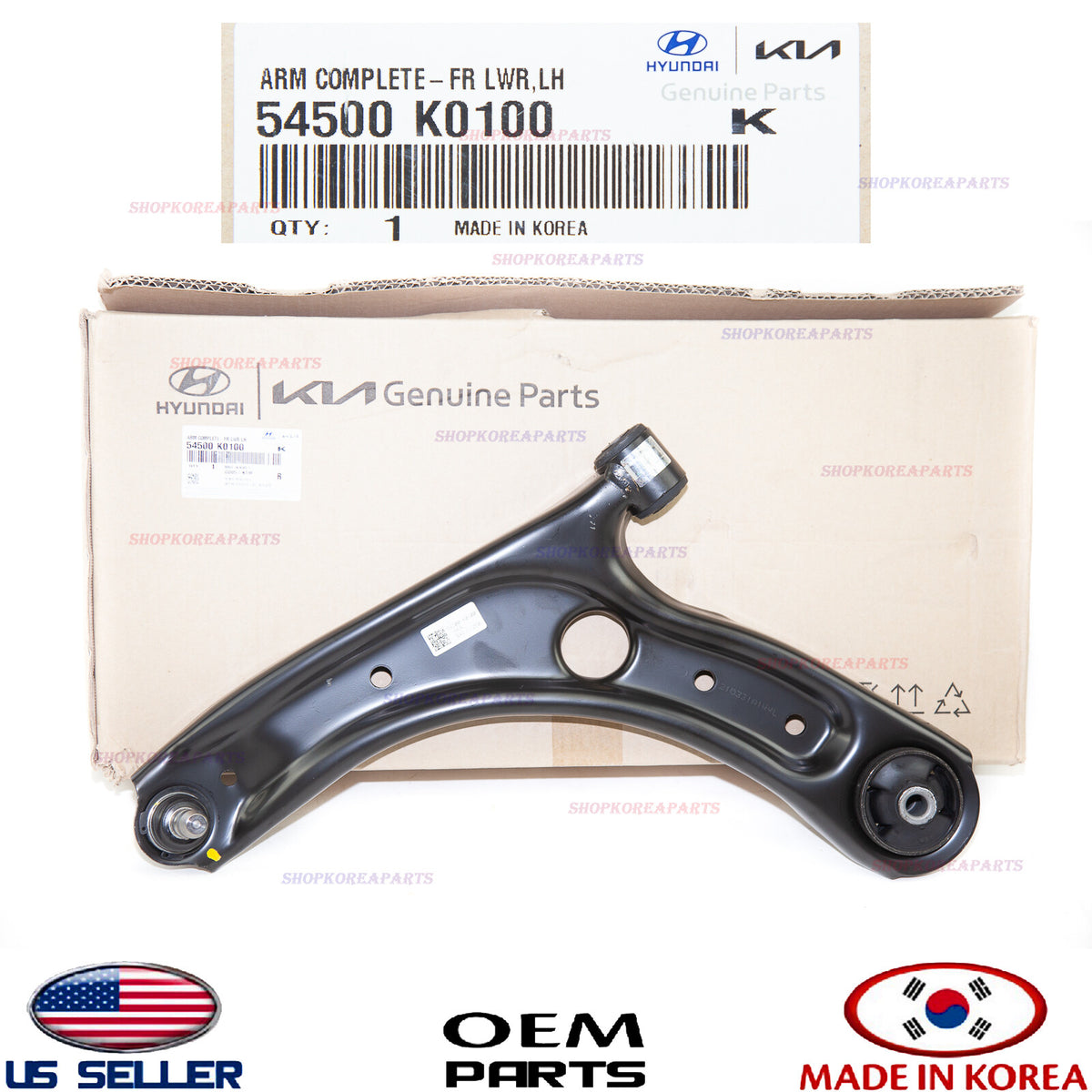 GENUINE Front Lower Control Arm LEFT Driver Side ⭐OEM⭐ KIA SOUL 2020-2025