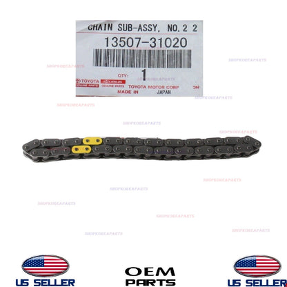 GENUINE Engine Timing Chain NO2 2005-2022 Toyota Lexus 13507-31020