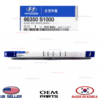 GENUINE Windshield Wiper Blade LEFT Driver Side ⭐ HYUNDAI KIA *See compatibility
