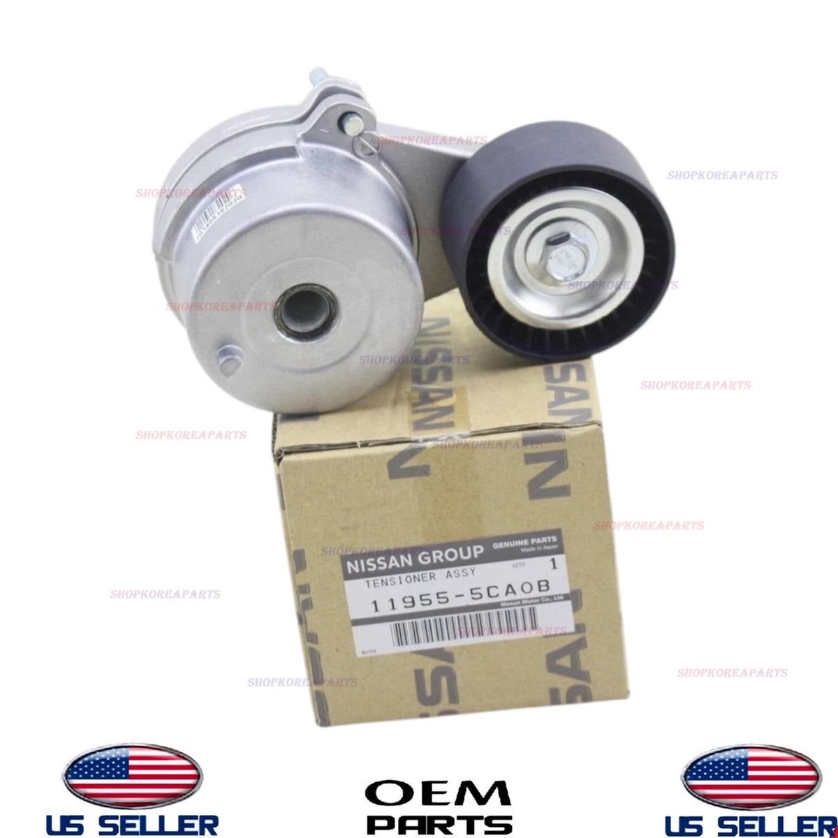 GENUINE OEM Belt Tensioner 2016-2025 Nissan Z Infiniti Q50 Q60 3.0L 11955-5CA0B